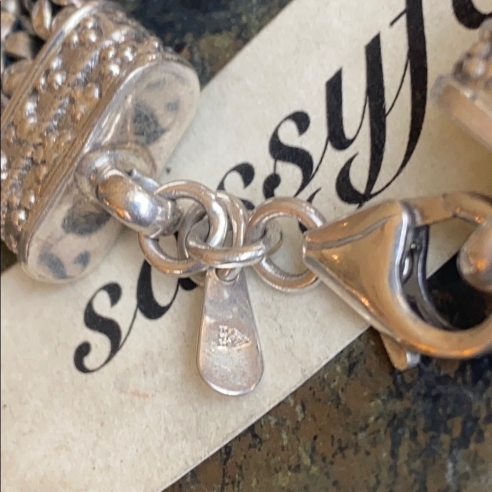 Brand New 3 Strand Popcorn Silpada Bracelet - Picture 3 of 4